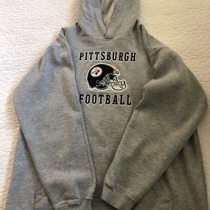 steelers hoodie youth xl